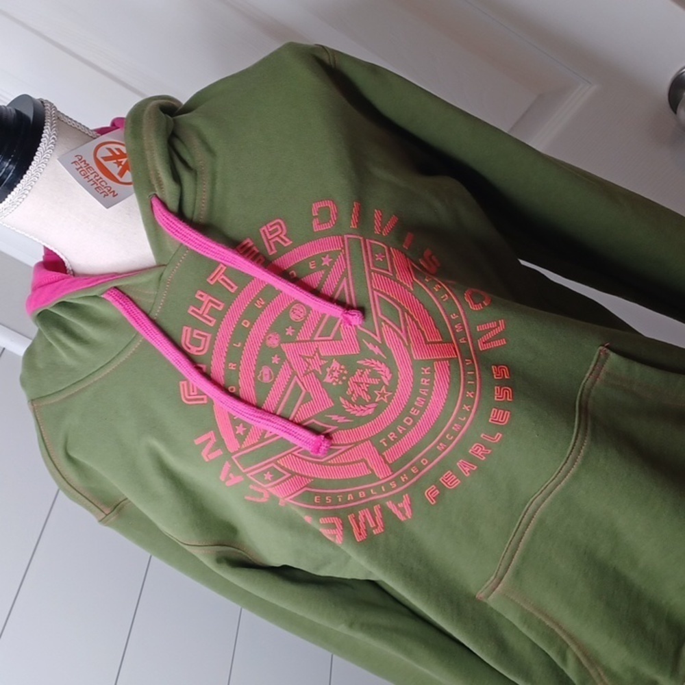 American Fighter Fleece Hoodie Size Large